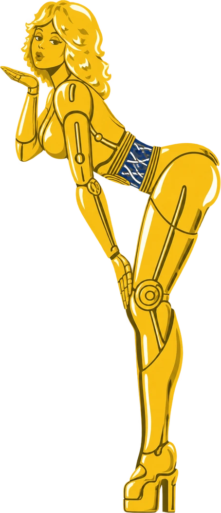 Mini hologram of C3P-HOE